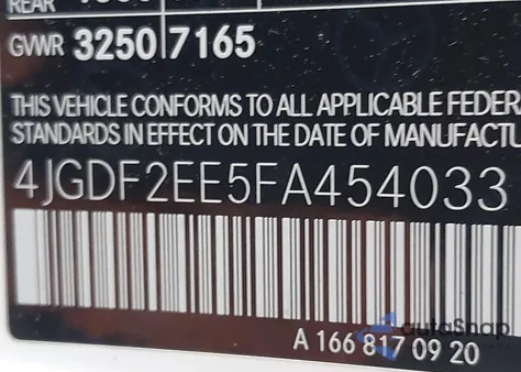 2015 Mercedes-Benz Gl 350 Bluetec 4Matic from USA, damaged, VIN 4JGDF2EE5FA454033